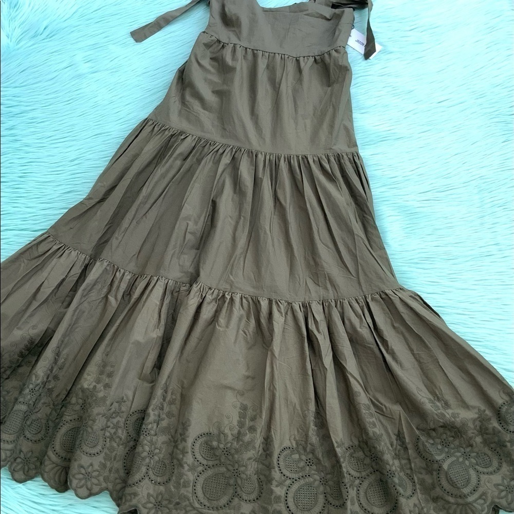 JASON WU Cotton Sleeveless Midi-Dress - Picture 3 of 8